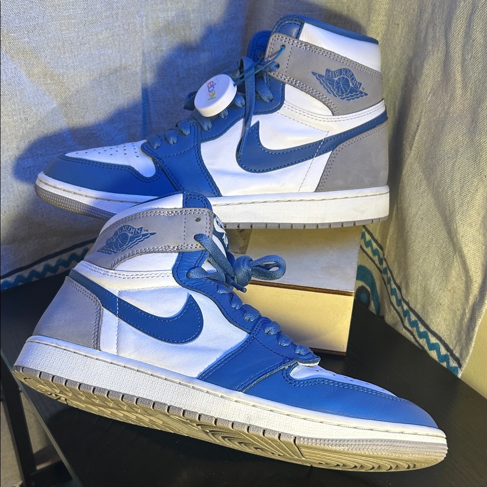 Jordan 1 Retro High OG “True Blue” GC/No Box/Size:9.5 Authentic